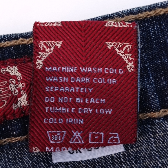 Fox Jeans U.S.A. Unfinished Mini Skirt Sz 9/10 - Picture 8 of 8